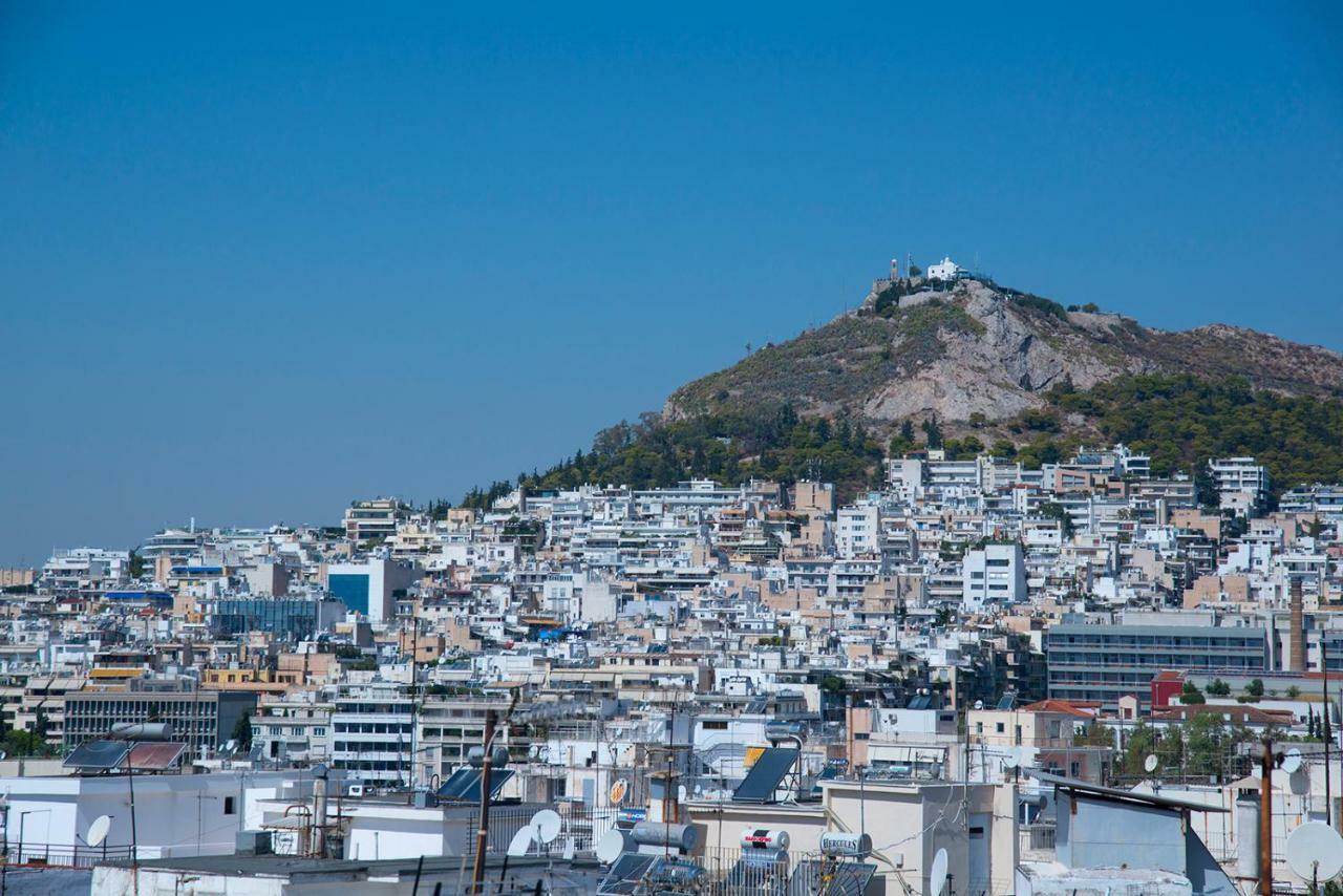 Athens From The Top, Cozy Studio In The City Center Apartment Ngoại thất bức ảnh