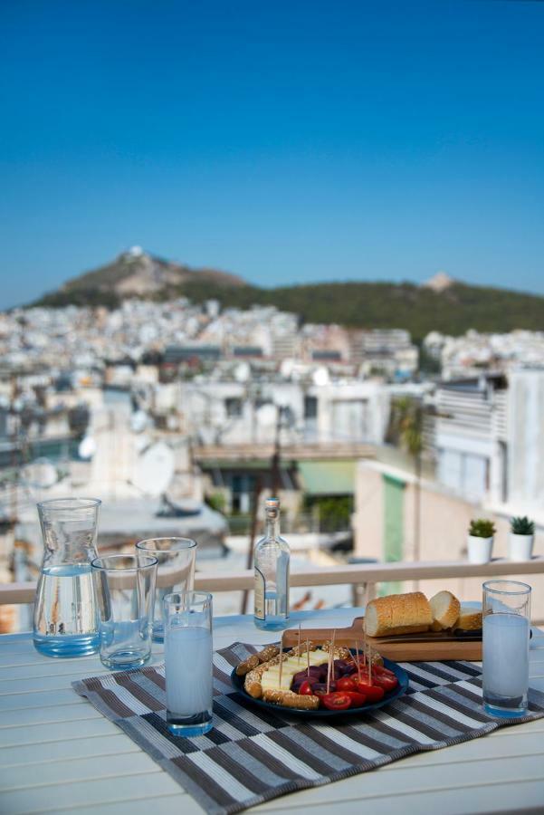 Athens From The Top, Cozy Studio In The City Center Apartment Ngoại thất bức ảnh